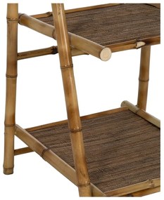 Бамбуков стелаж в естествен цвят 48x100x45 cm Manali – Ixia