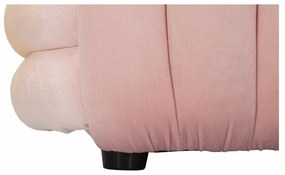 Светлорозова кадифена пейка Softy – Mauro Ferretti