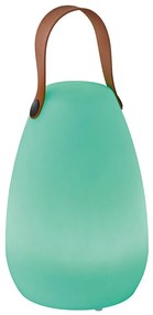 LED настолна лампа в бяло и кафяво (височина 20 см) Ruby - Fischer &amp; Honsel