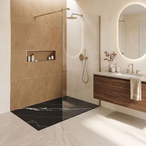 Корито за душ кабина Magnum CARRARA BLACK 90x120