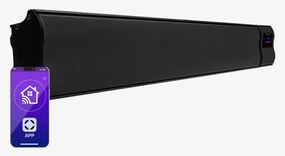 Blumfeldt Cosmic Beam Smart 24, инфрачервен нагревател, 2400 W, управление с приложение, черен