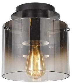 ITALUX MX17076-1A BK - Таванна лампа JAVIER 1xE27/60W/230V