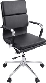 Офис стол Veilstone Low-Черен