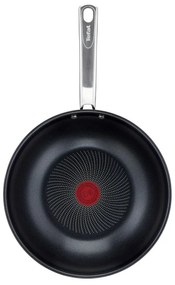 Уок тиган с незалепващо покритие от неръждаема стомана ø 28 cm Intuition B8171944 – Tefal