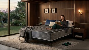 Двустранен матрак , 200 x 200 cm Premium Black Multizone - Moonia