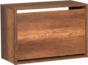 Обувна стойка за 6 чифта в цвят орех 60x30x42см.