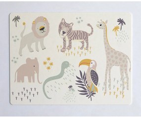 Бежова подложка за маса , 55 x 35 cm Africa - The Wild Hug