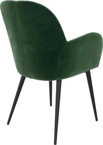 Зелен тапициран трапезен стол Fitz – Støraa