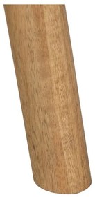 Кръгла масичка за кафе от масивно манго в естествен цвят ø 60 cm Mao – Ixia