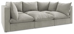 Светлосив диван 255 cm Manao – Makamii