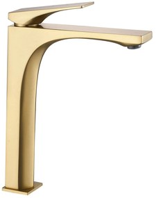 Смесител за мивка Rea Joe Brush Gold High