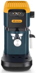 Кафемашина Ariete ESPRESSO COLOR 1399/16, 1300W, 15 bar, 1.1 л, Мляно и ESE, Жълт