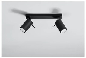 Черен прожектор 8x30 cm Etna – Sollux