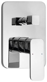 Aqualine - Кранче за душ за скрит монтаж FACTOR лъскав хром