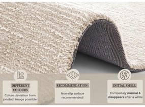 Бежов килим , 160 x 230 cm Supersoft - Mint Rugs