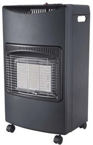 Газова печка за отопление Elite EGH-1401, 4200W, 3 степени, Сгъваема, Защити, Черен