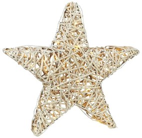 Външна светлинна украса с коледен мотив в естествен цвят ø 50 cm Sofus - Markslöjd