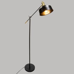 Лампион atmosphera Flower Factory, Метал, Черен, 155 cm