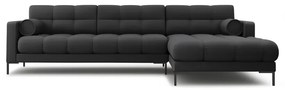 Тъмносив ъглов диван (десен ъгъл) Bali – Cosmopolitan Design