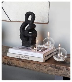 Стъклена маслена лампа (височина 10 cm) Aura – Mette Ditmer Denmark