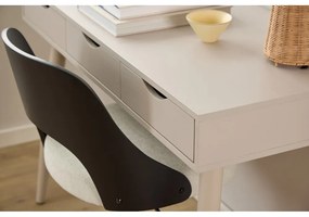 Офис стол в черен и бежов цвят Lucy – Actona