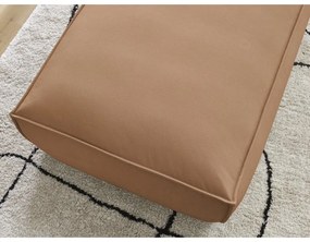 Кафява табуретка от изкуствена кожа Boheme – Bobochic Paris