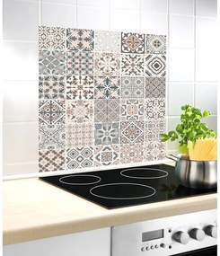 Стъклен капак за стена за печка Splashback Tile - Wenko