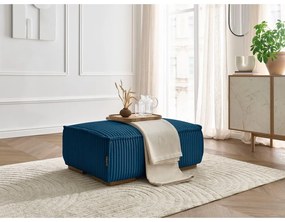 Синя табуретка от рипсено кадифе Chelsea – Bobochic Paris