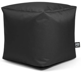 Сив детски пуф Cube M – So Soft?