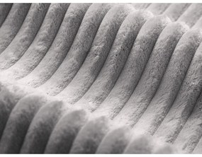 Светлосива табуретка от рипсено кадифе Dia – Micadoni