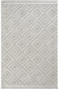 Килим Stone 1089, цвят Сив, 80 x 150 см