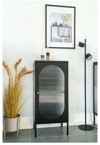 Черна метална витрина 50x110 cm Adelaide - House Nordic