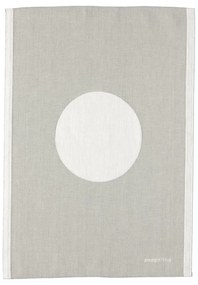 Кърпа за съдове със смес от лен 46x66 cm Vera Warm Grey – Pappelina