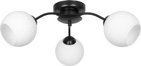 Плафон МОРЕЛО, черен, 3xE27