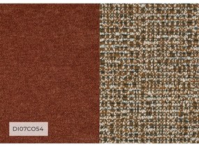 Разтегателен диван в тухлен цвят 237 cm Wilson – Miuform