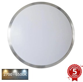 APLED - LED Плафон със сензор LENS PP TRICOLOR LED/18W/230V 1210lm