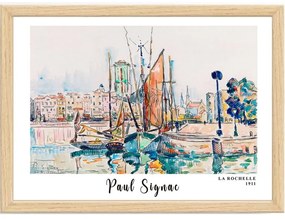 Плакат в рамка 45x35 cm Paul Signac - Wallity