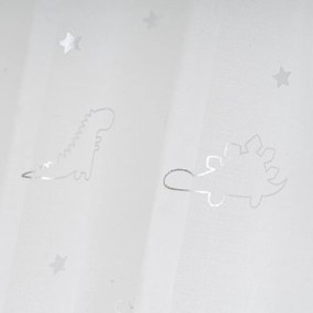 Бяло-сребриста завеса 140x260 cm Dinos – Casa Selección