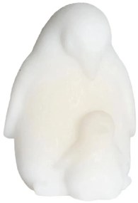 Бяло детско осветително тяло ø 9 cm Penguin – Sirius