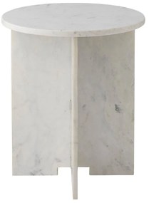 Мраморна кръгла странична масичка ø 46 cm Jasmia – Bloomingville