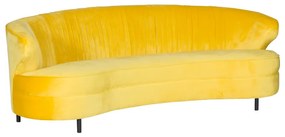 Триместно канапе Sonata Mia, Жълто, HLR, Височина 74 см