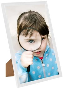 332593 vidaXL Фоторамки за колаж, 5 бр, за маса, бели, 21x29,7 см, МДФ