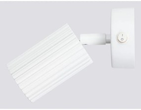 Бял прожектор 8x16 cm Gleam – Sollux