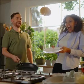 Комплект тенджери и тигани Ninja Zerostick Premium C35005DE, 9 части, Незалепваща технология, До 260C, Индукция, Черен