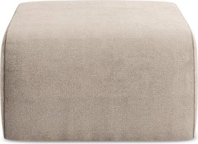 Светлокафява шенилова табуретка Lani – Makamii