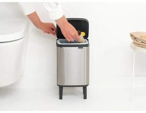 Стоманено кошче за боклук в матово сребрист цвят 4 l Bo Hi – Brabantia