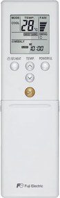 Хиперинверторен климатик Fuji Electric KG RSG-12KGTE / ROG-12KGCA, 12000 BTU, 28 м2, А+++, Тиха работа, Сензор човешка активност, Хибриден топлообменник, Бял