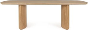 Трапезна маса от декор от дъб 100x240 cm Odelia – Bizzotto
