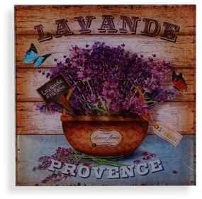 Картина Versa Лавандула Кристал 1 x 30 x 30 cm