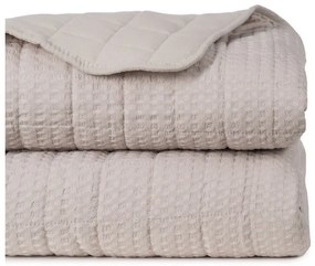 Бежово капитонирано покривало за легло 180x260 cm – Ixia